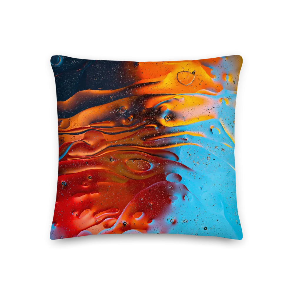 Abstract 01 Premium Square Pillow