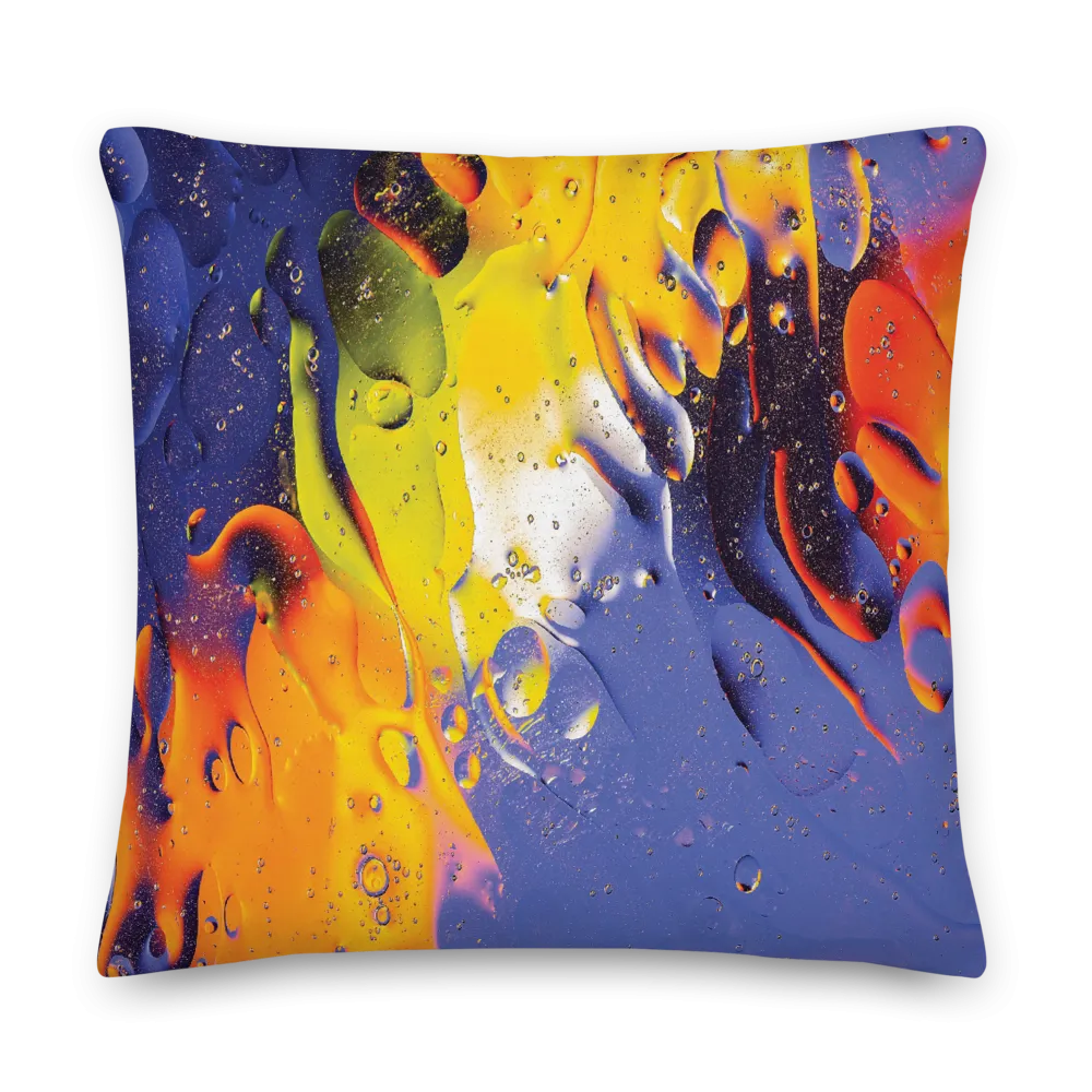 Abstract 04 Square Premium Pillow