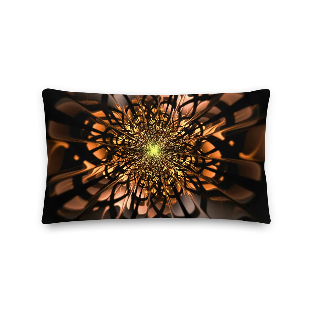 Abstract Flower 02 Rectangle Premium Pillow