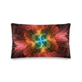 Abstract Flower 03 Rectangle Premium Pillow