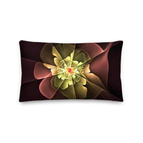 Abstract Flower 04 Rectangle Premium Pillow