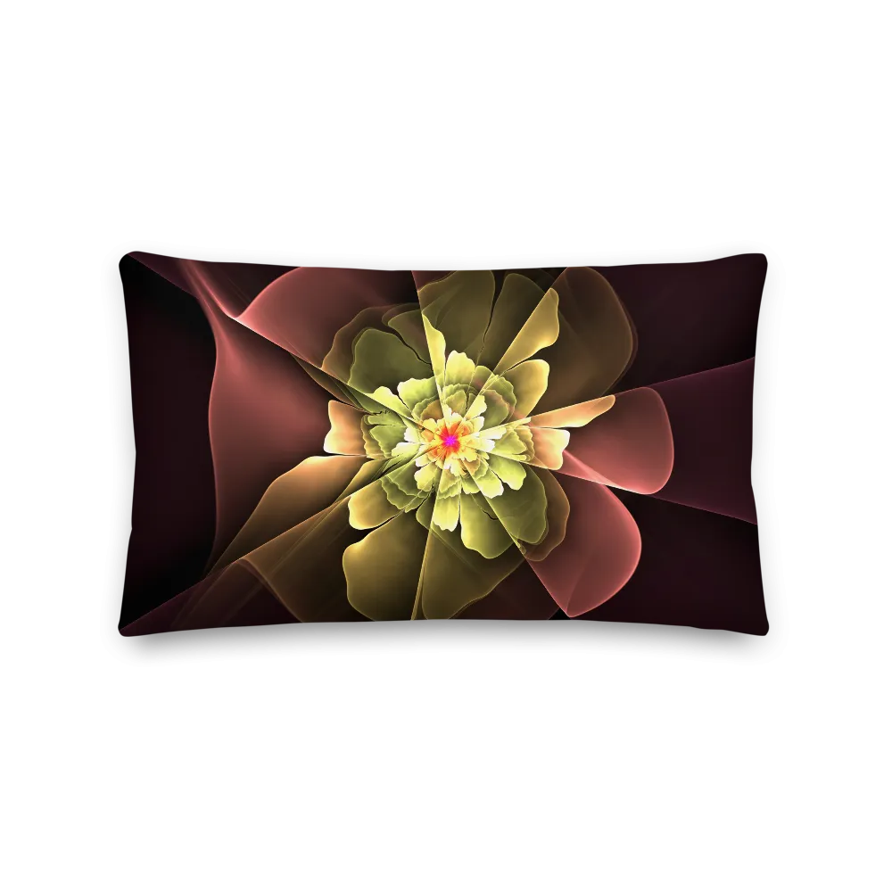 Abstract Flower 04 Rectangle Premium Pillow