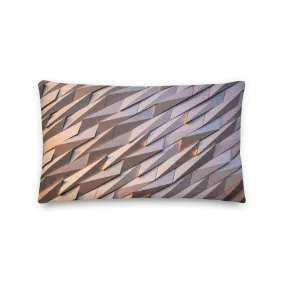 Abstract Metal Rectangle Premium Pillow