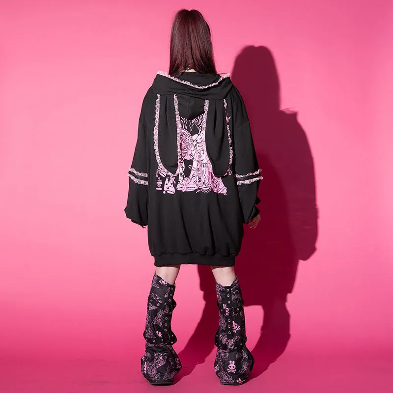 ACDC RAG Punky Bunny "Usamimi" hoodie