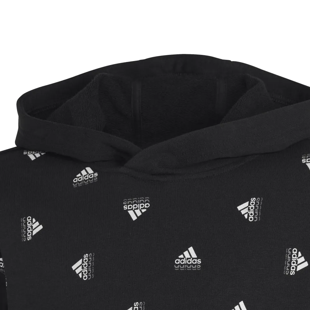 adidas Brand Love Allover Kid's Print Hoodie