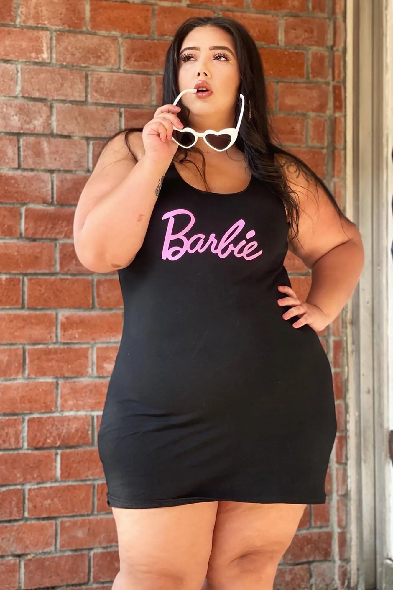 Barbie Mini Dress - Black