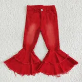 Bell-Bottoms-Red Denim