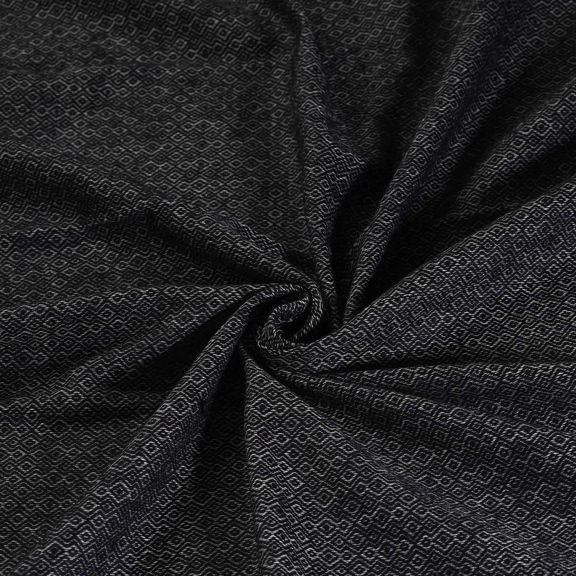 Black - Acrylic Fine Wool Fabric 26