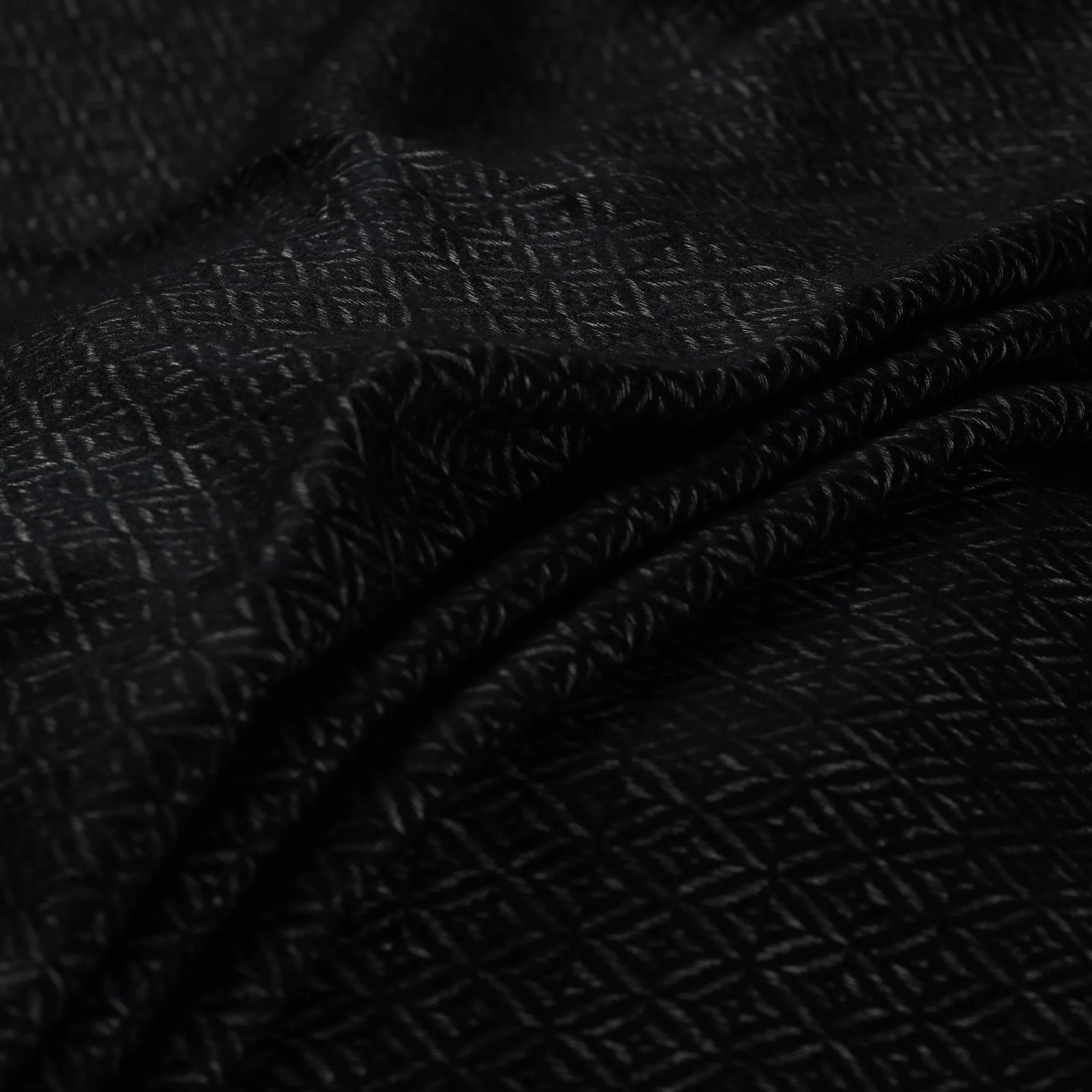 Black - Acrylic Fine Wool Fabric 33