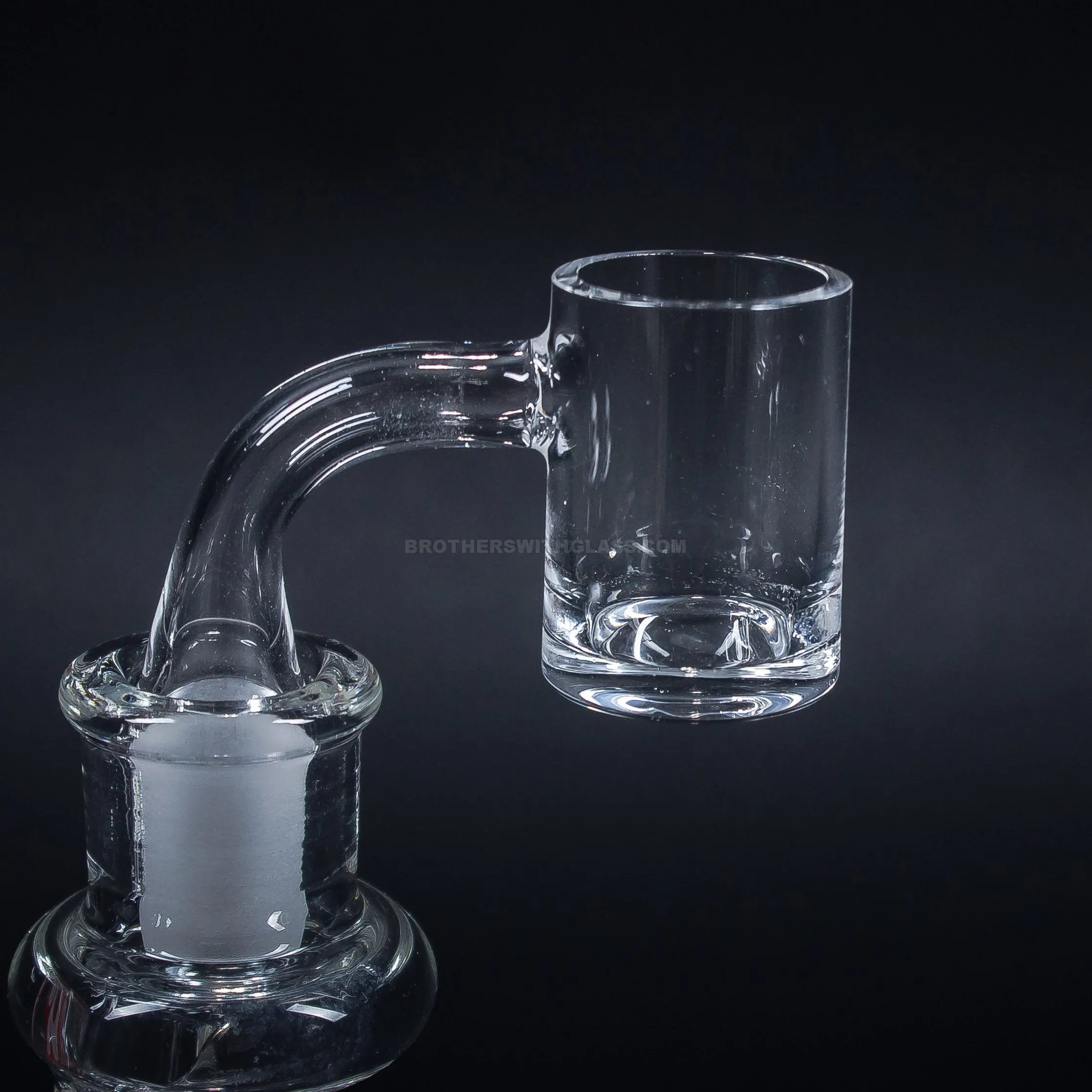 Black Market Glass 24mm 90 Degree Flat Top Quartz Banger