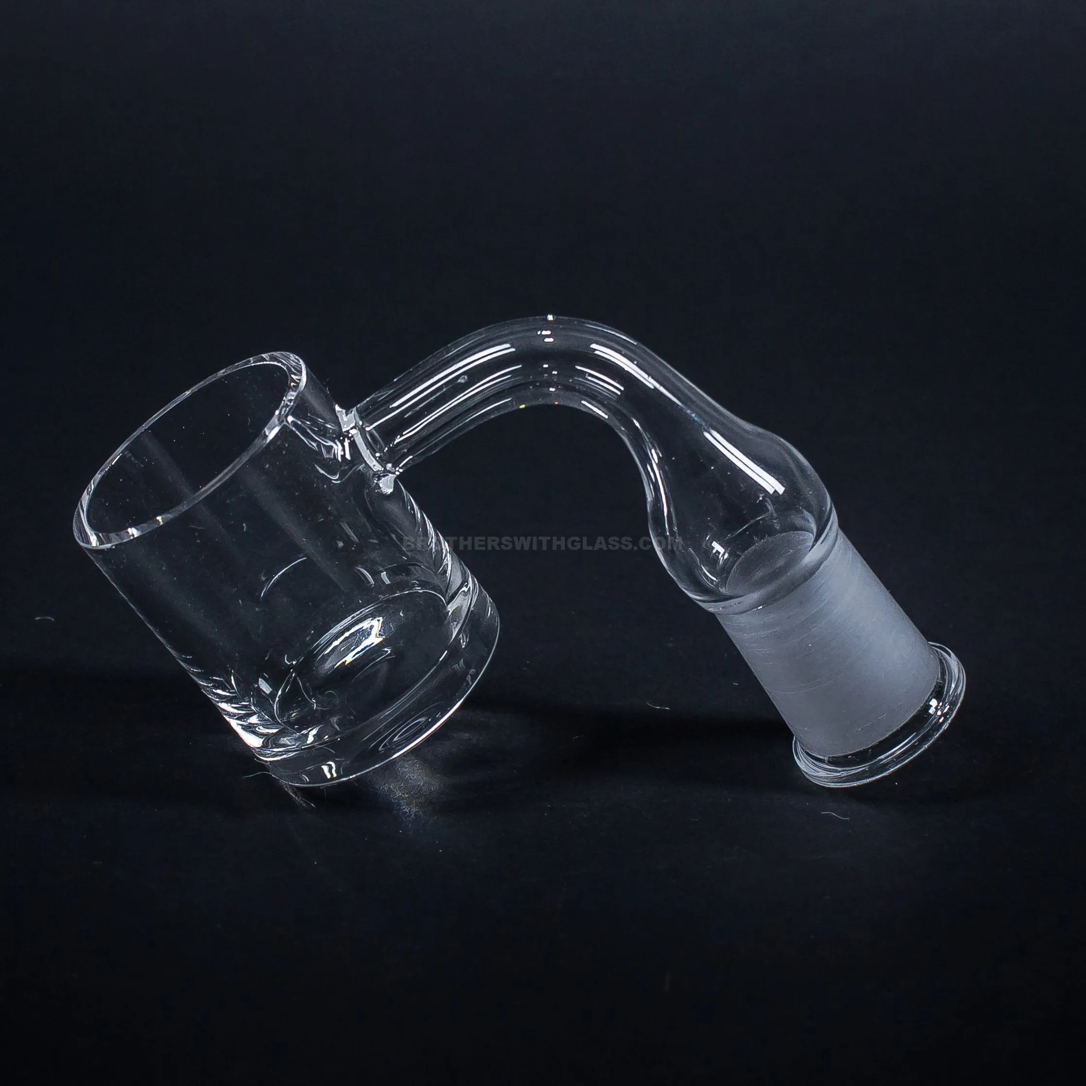 Black Market Glass 24mm 90 Degree Flat Top Quartz Banger