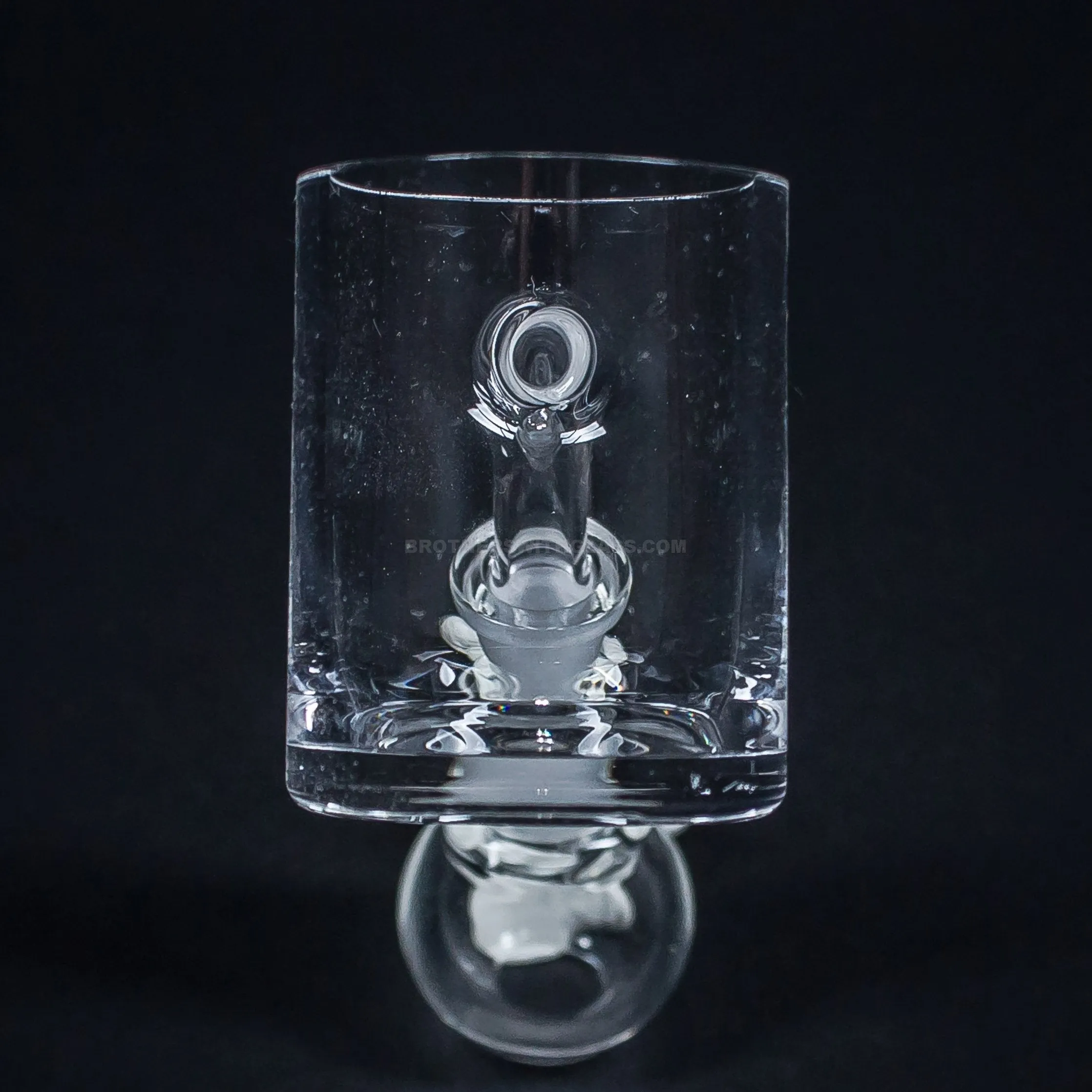 Black Market Glass 30mm 45 Degree Flat Top Quartz Banger