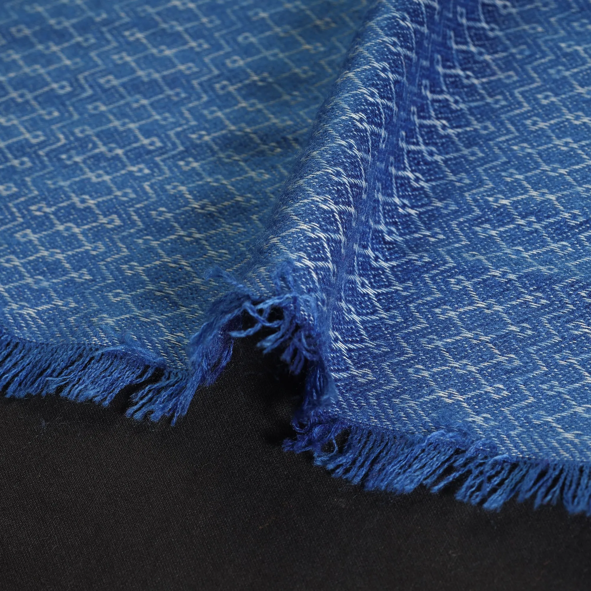 Blue - Acrylic Fine Wool Fabric 20