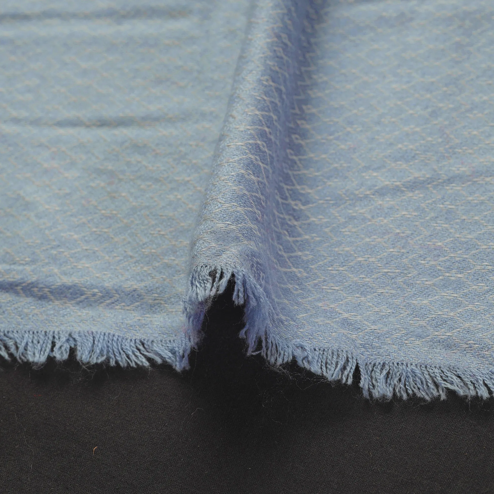 Blue - Acrylic Fine Wool Fabric 39