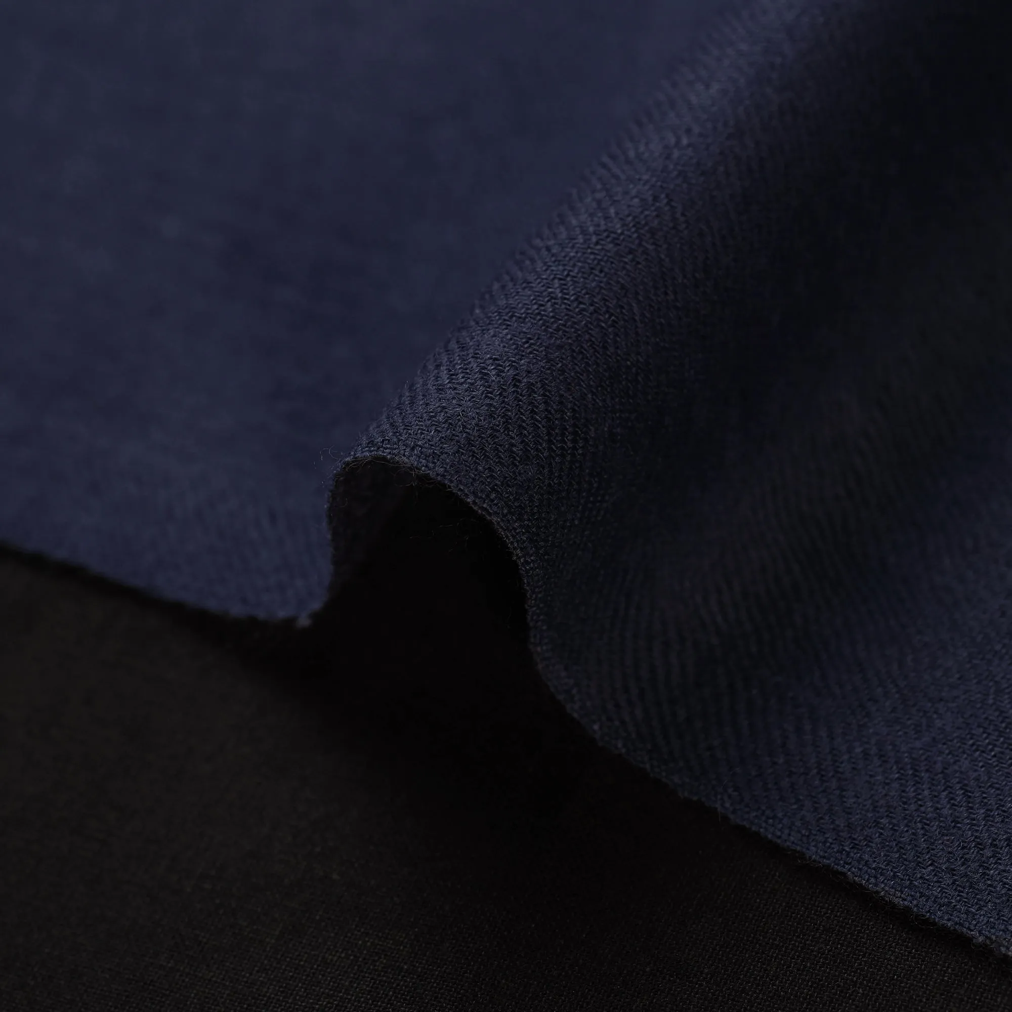 Blue - Plain Merino Wool Fabric 06