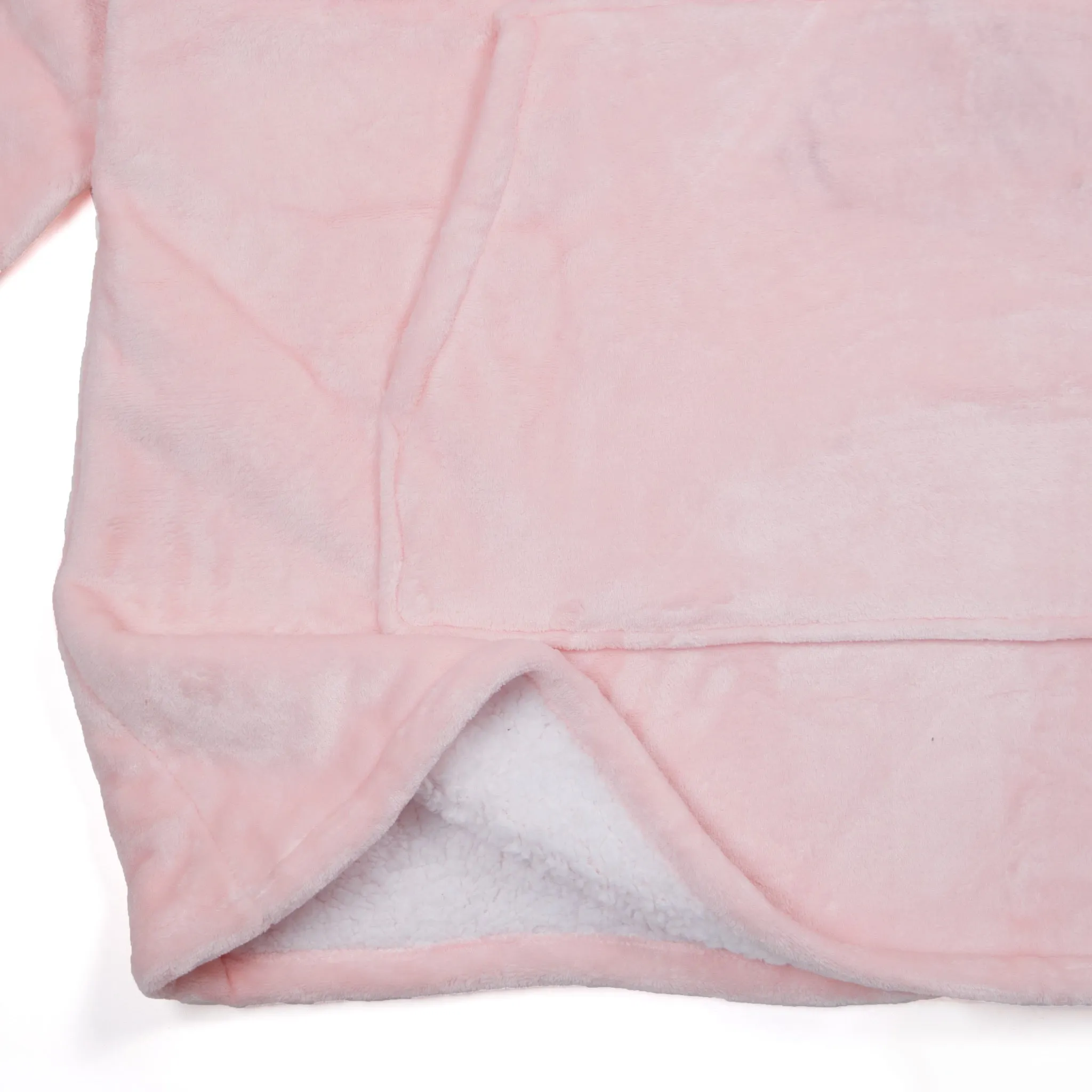 Blush Pink - Hoodie Blanket - Sassy Series