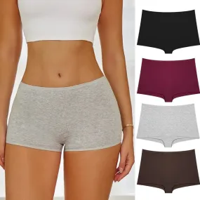 Boxers / culottes de sport sans couture, sous-vêtements féminin en coton pour femme "Octet Women - Panty N745"