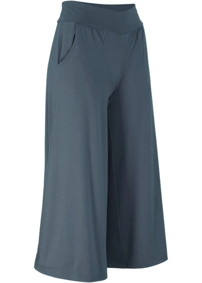 Bpc Bonprix Collection calf-length culottes, blue