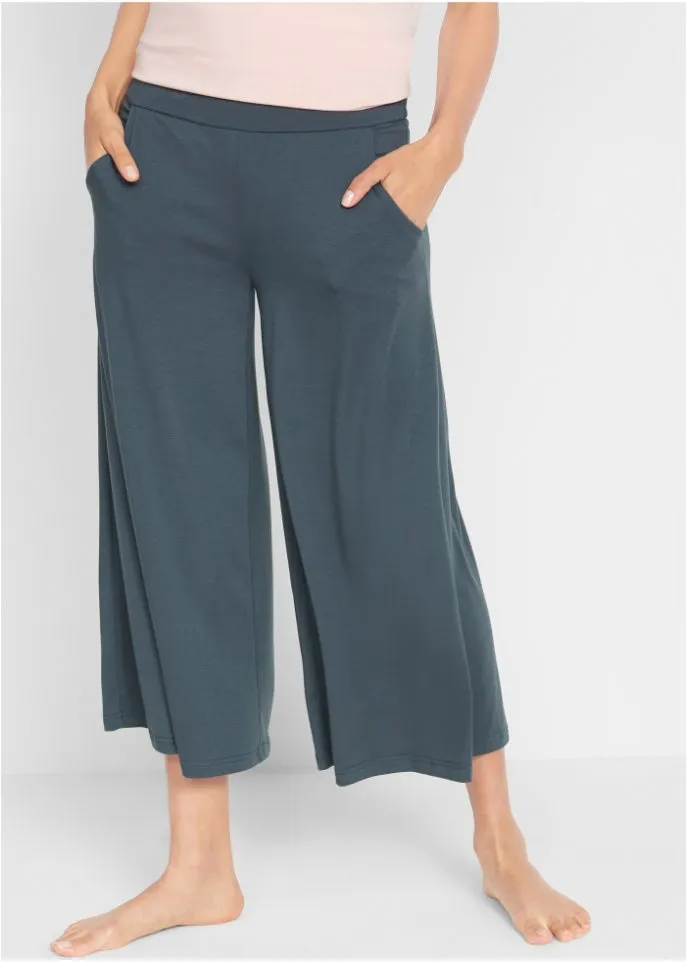 Bpc Bonprix Collection calf-length culottes, blue