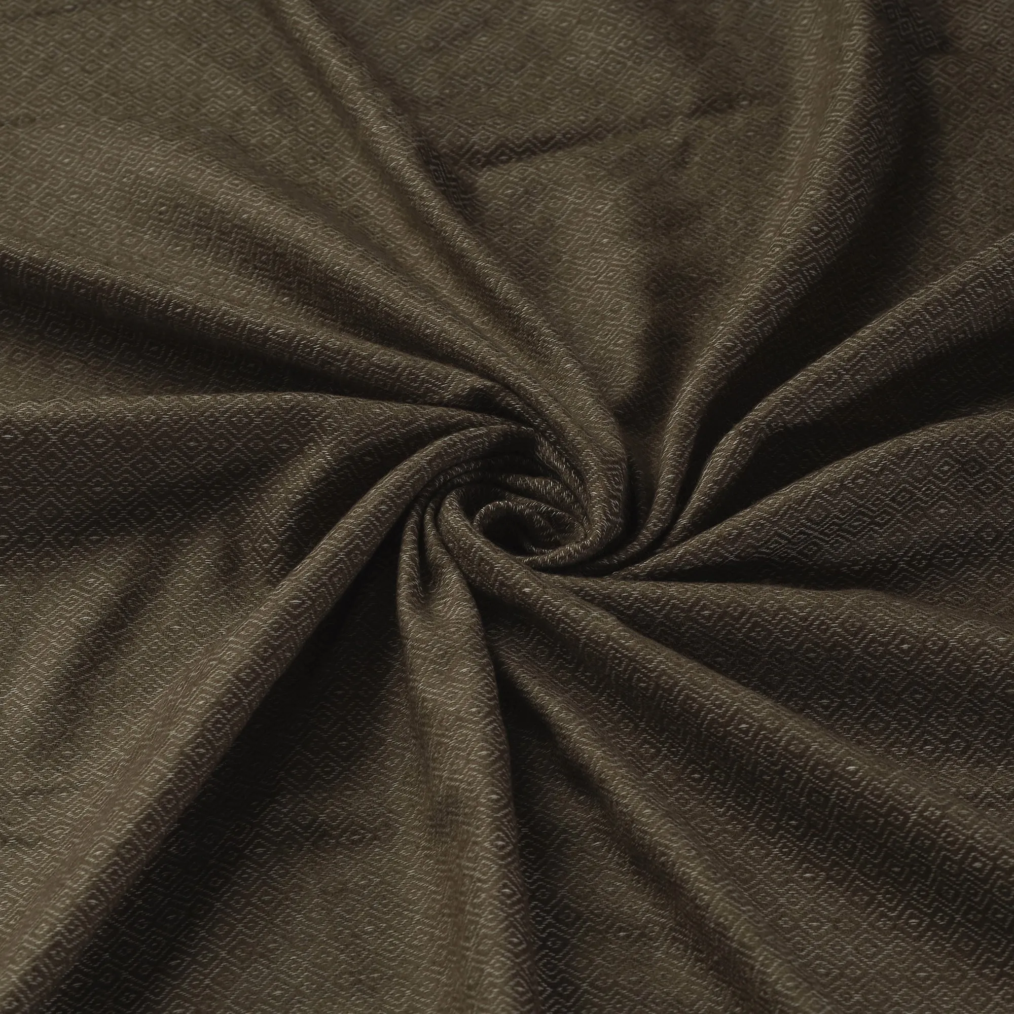 Brown - Acrylic Fine Wool Fabric 37