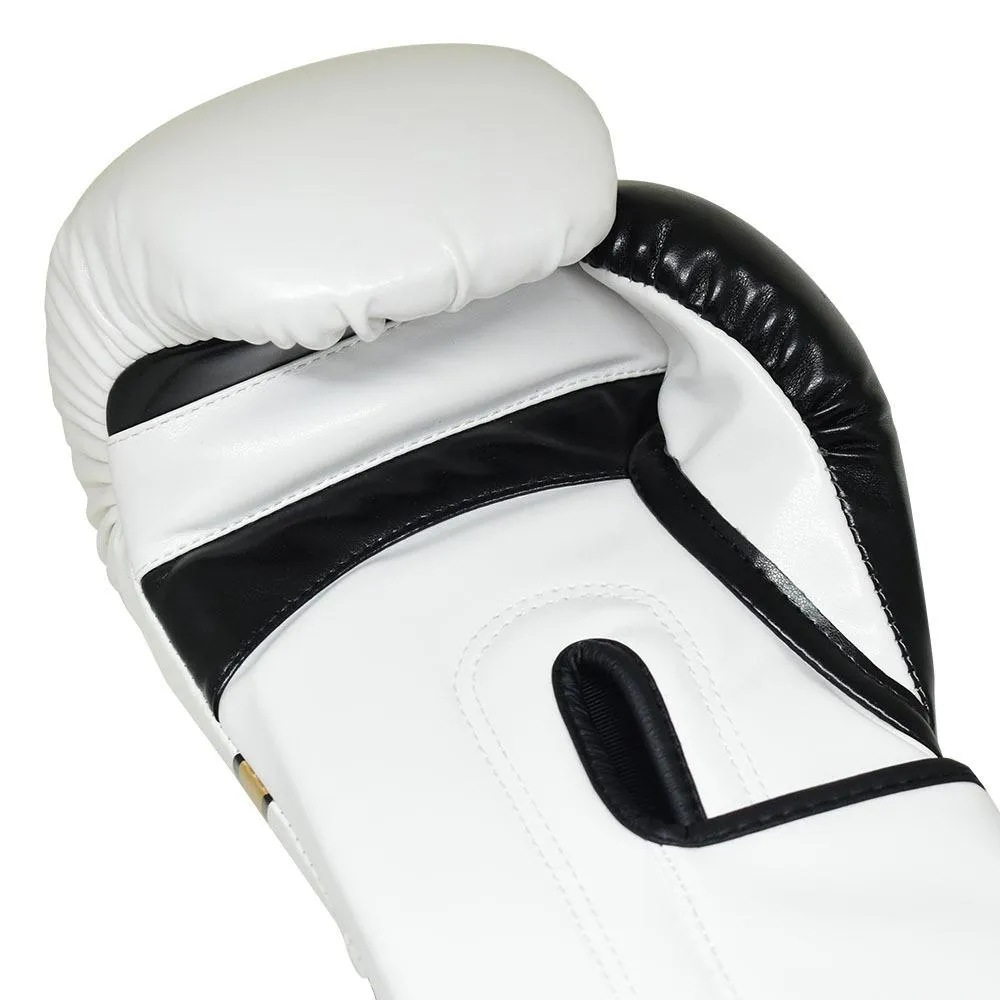 Bulls Professional Classic Boxing Gloves - White