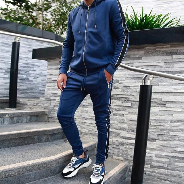 Cardigan Hoodie Casual Sweat Suit