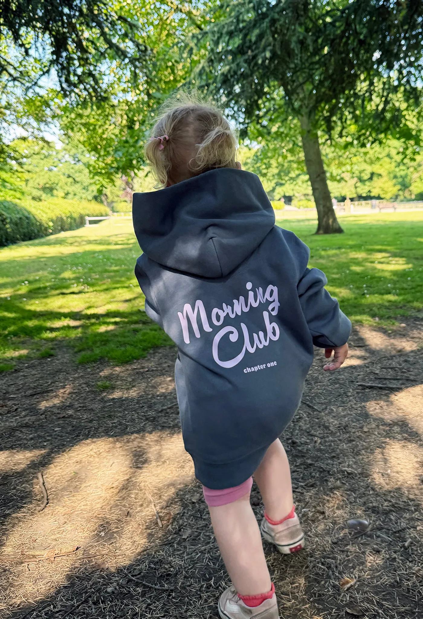 Chapter One Oversized Organic Cotton Childrens Hoodie