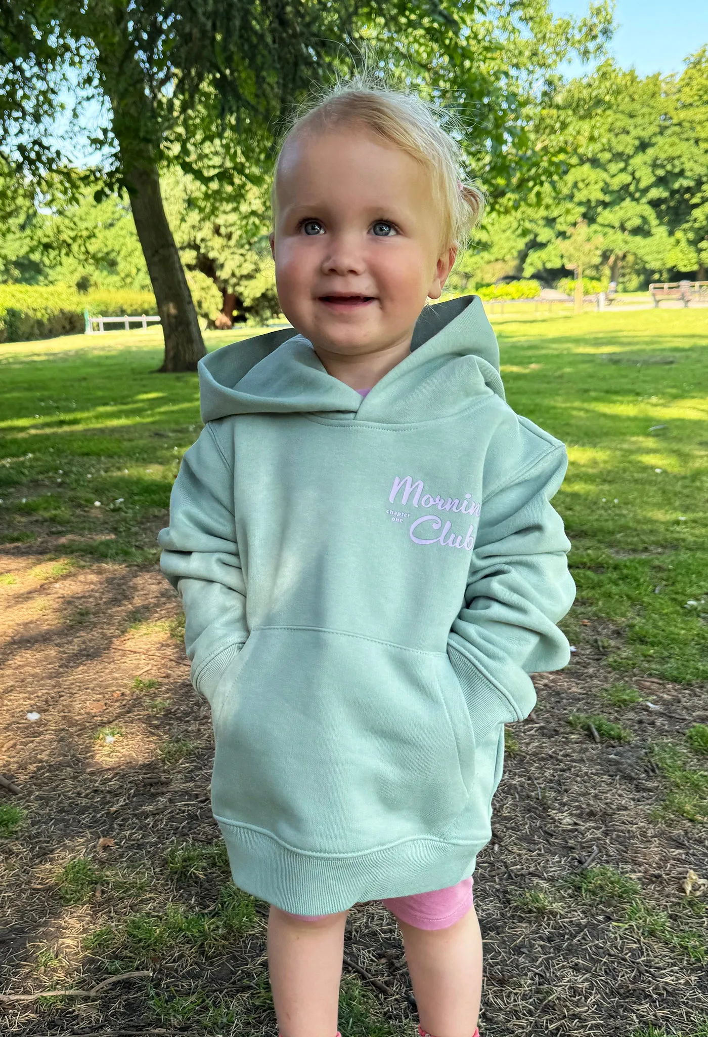 Chapter One Oversized Organic Cotton Childrens Hoodie