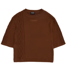 CHARLIE MOCK NECK KNIT SHIRT