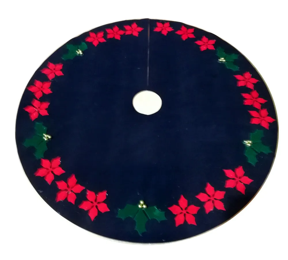 Christmas Tree Skirt (black)