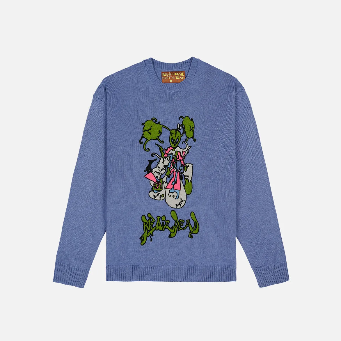 CYBER BUNNY SWEATER - BLUE