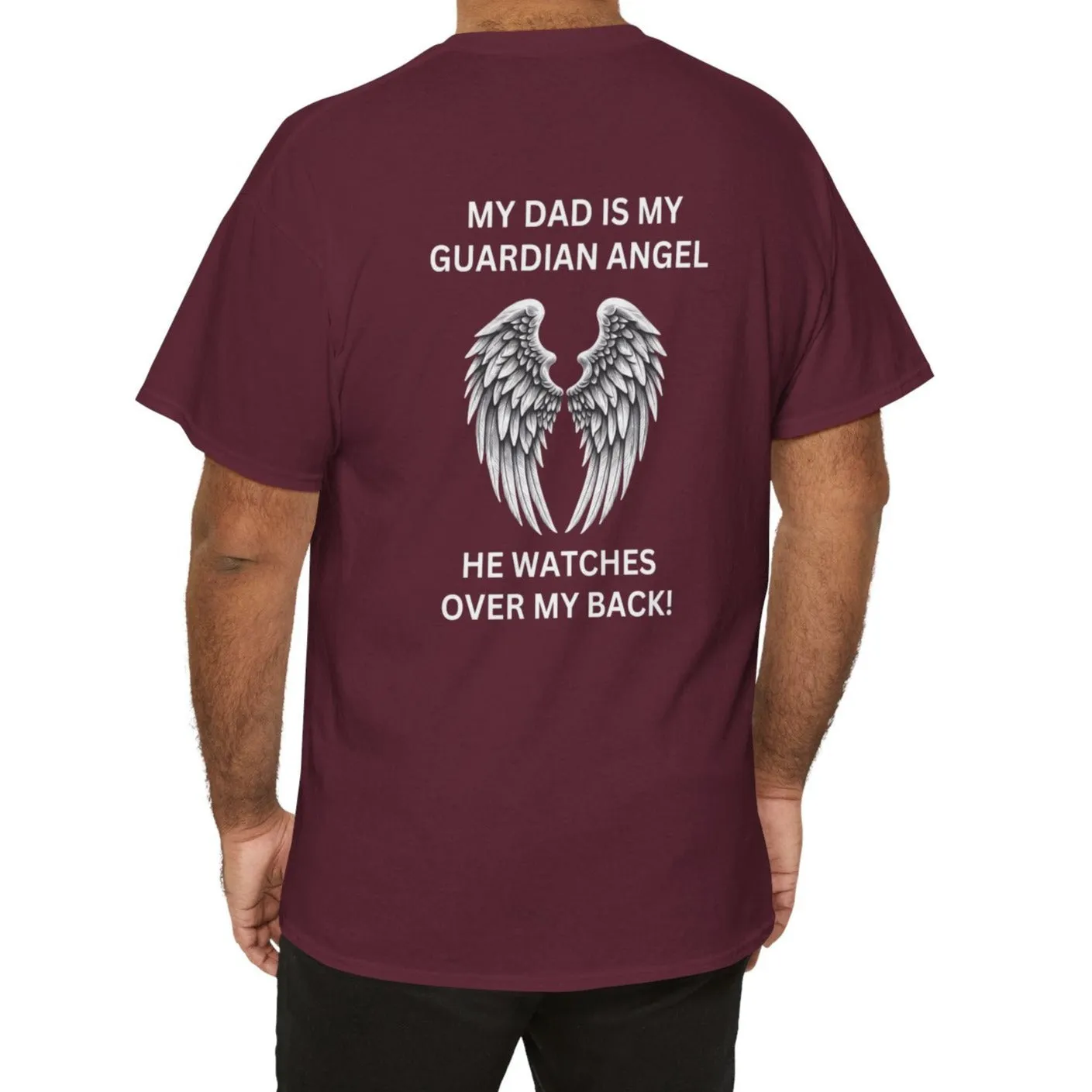 Dad, My Guardian Angel |  Unisex Cotton Tee