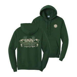 Delta Sig Western Vintage Motel Hoodie