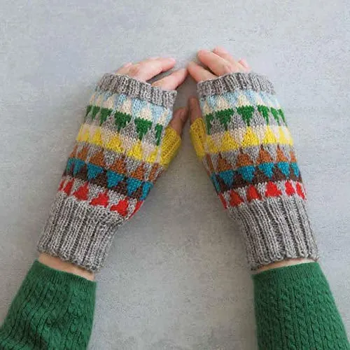 Easy Knitted Fingerless Gloves