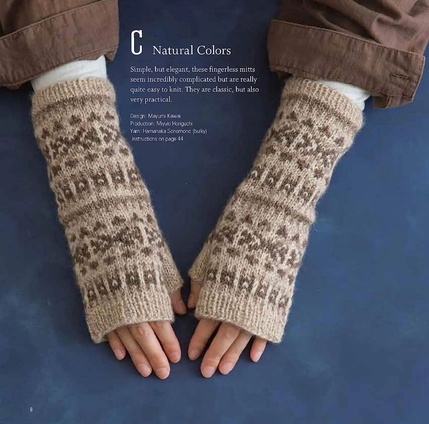 Easy Knitted Fingerless Gloves