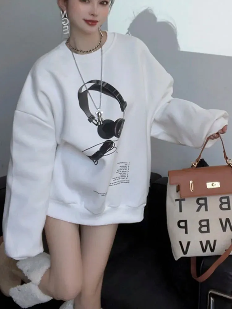 Fashionable Trendy Loose Casual Comfortable Hoodie