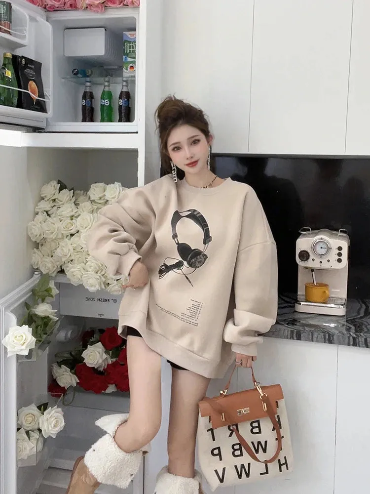 Fashionable Trendy Loose Casual Comfortable Hoodie