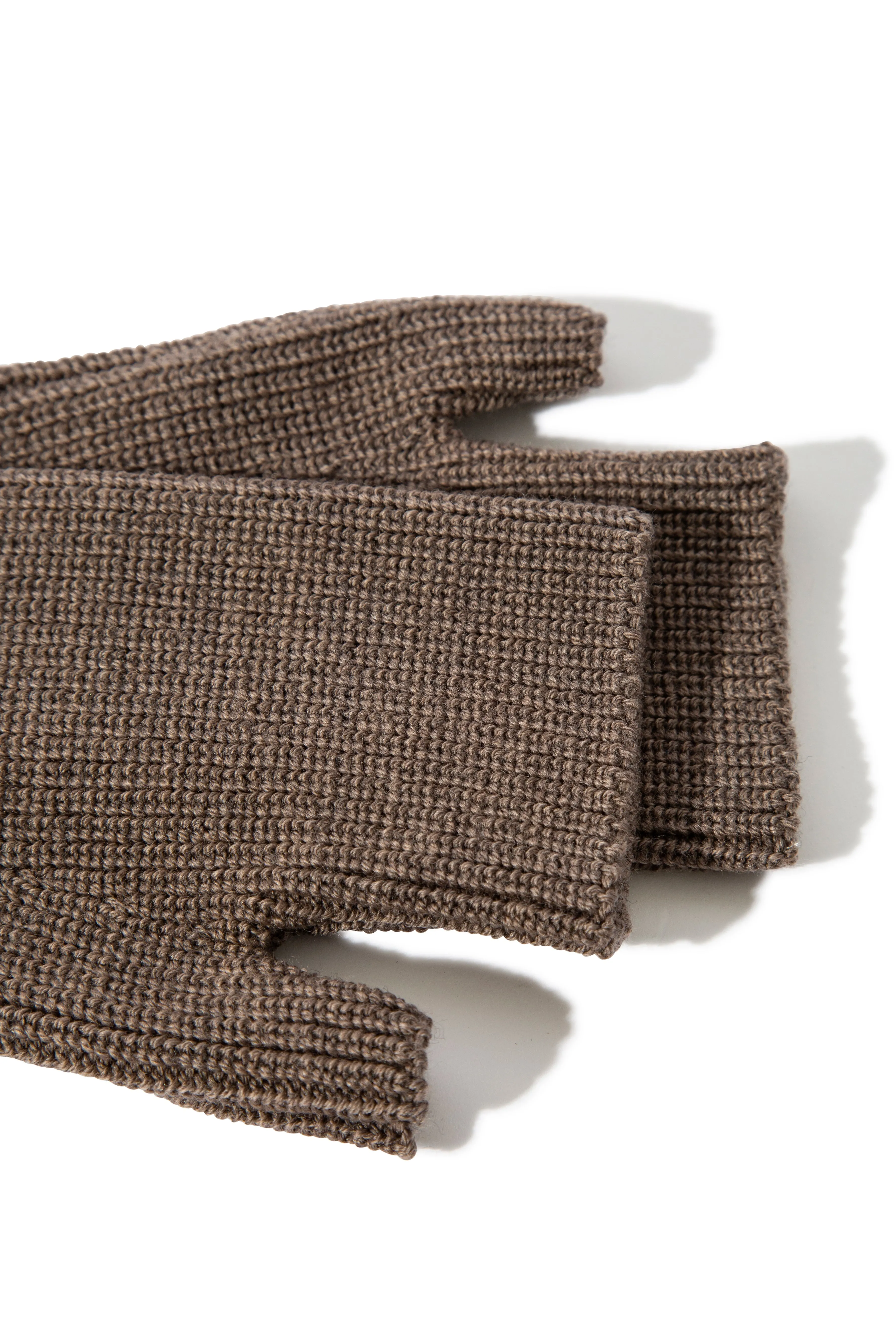 FINGERLESS GLOVES IN EXTRA FINE MERINO WOOL