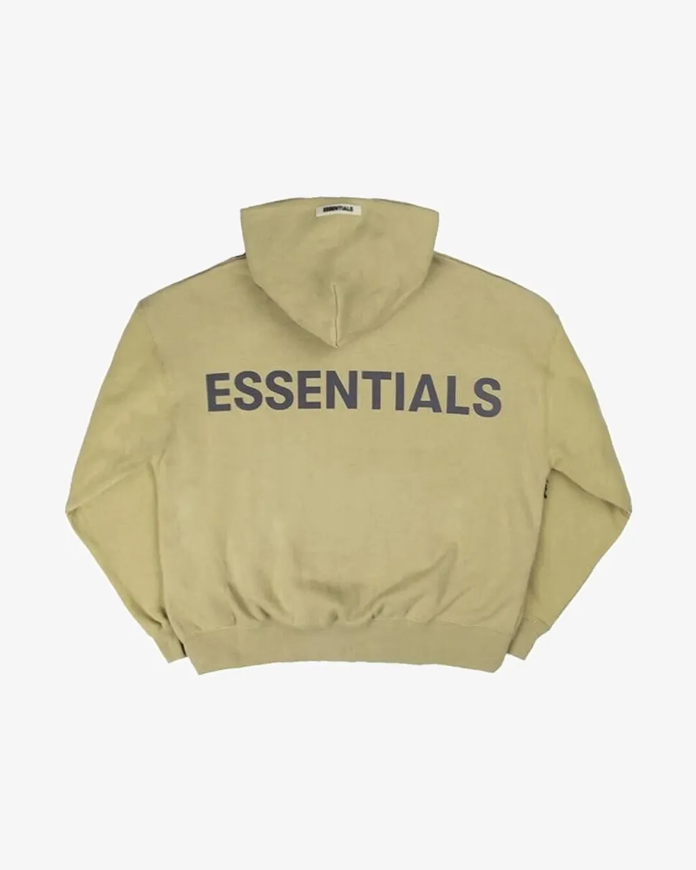 FOG ESSENTIALS 2019 REFLECTIVE LOGO BEIGE HOODIE