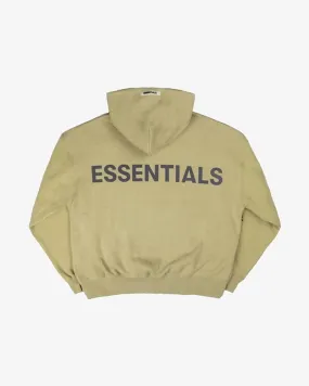 FOG ESSENTIALS 2019 REFLECTIVE LOGO BEIGE HOODIE