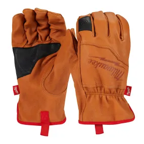 Goatskin Leather Gloves - L