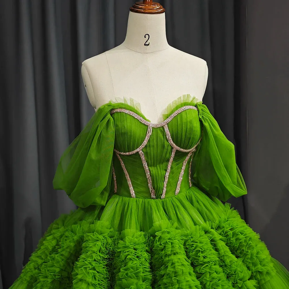 Green Quinceanera Dress