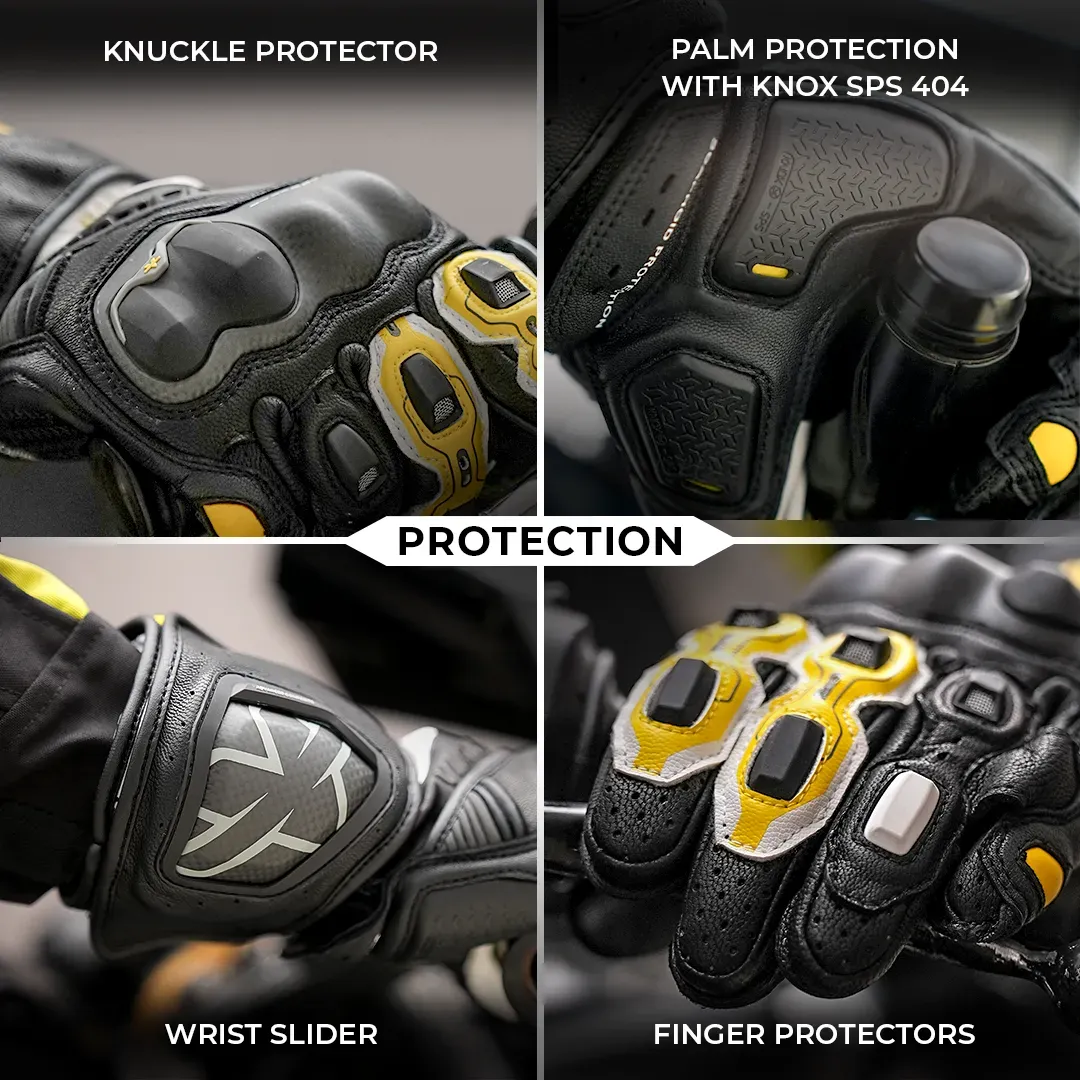 GRID MK3 – FULL GAUNTLET RIDING GLOVES