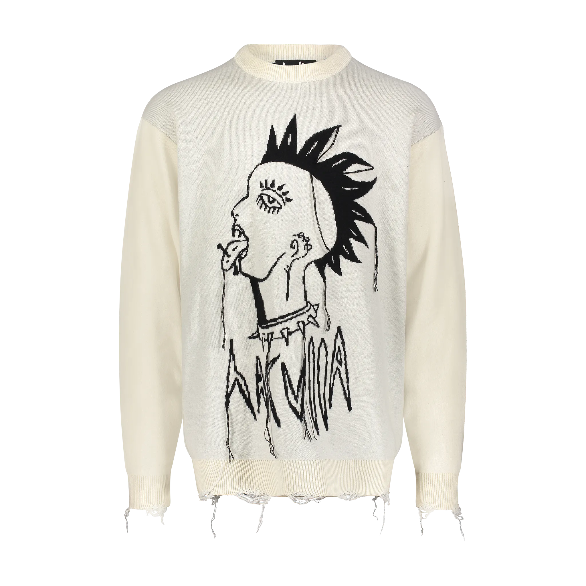 HAC PUNK SWEATER OFF WHITE