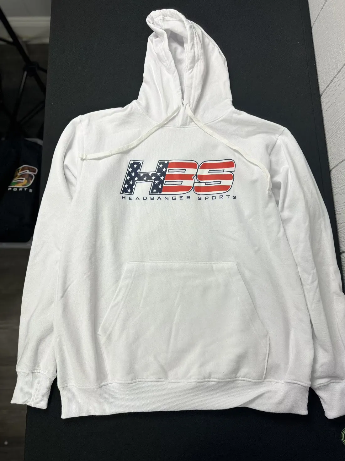 Headbanger Sports Exclusive HBS Patriot Series Fleece Hoodie: