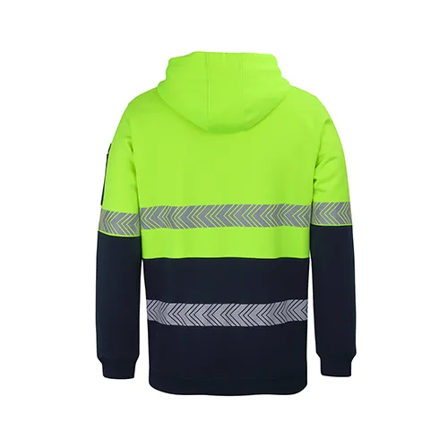 JBs Wear | Hi Vis 1/2 Zip  Seg Tape Hoodie | 6HZSH