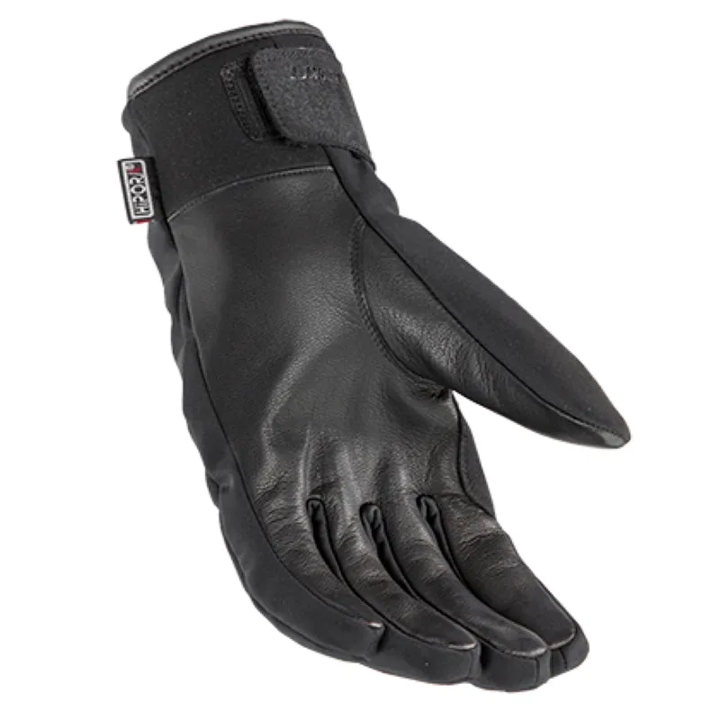 Joe Rocket Men’s Black Burner Leather Palm Heated Lite Gloves