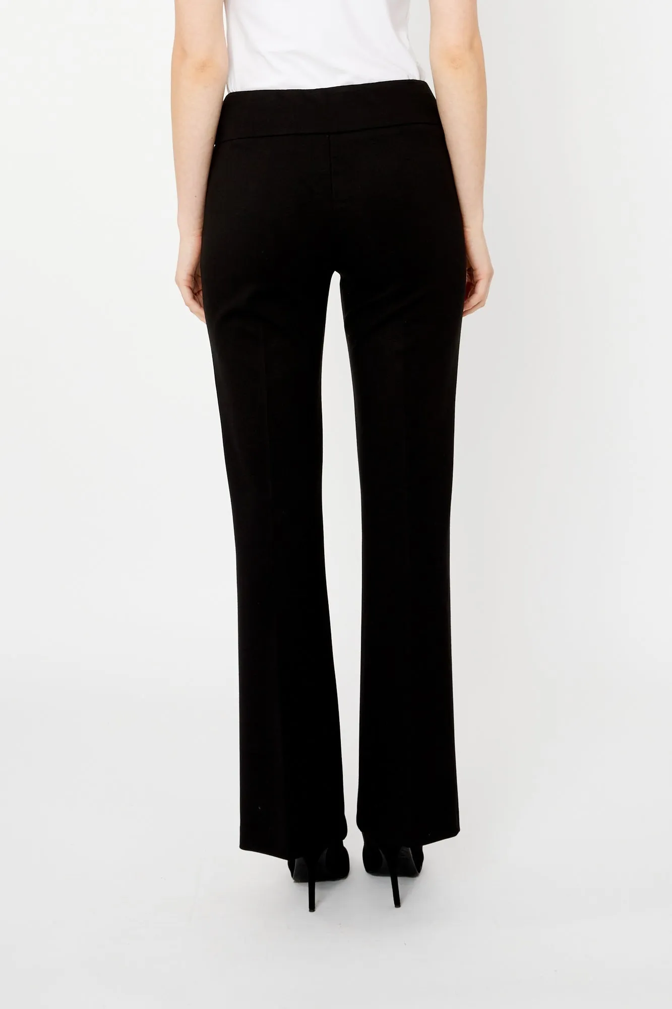 Joseph Ribkoff High Rise Straight Trousers Black