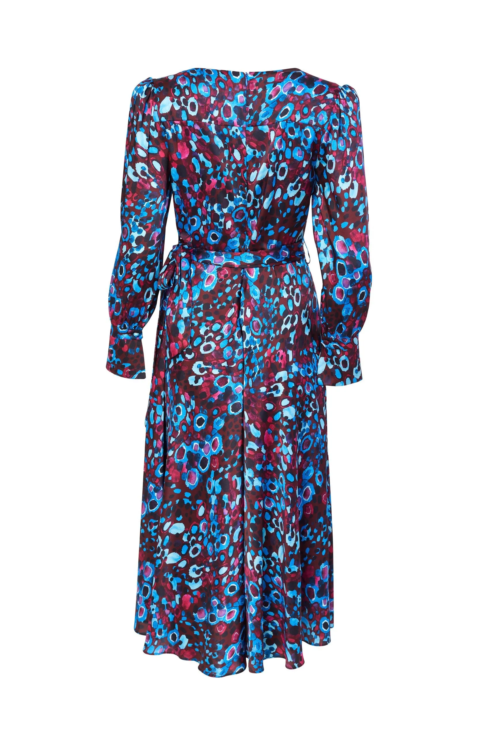 Kate Cooper Print dress with full skirt and pockets Kcaw23141