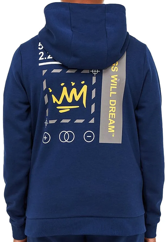 Kings Will Dream Kids Beaumor 2.0 Hoodie Royal Blue